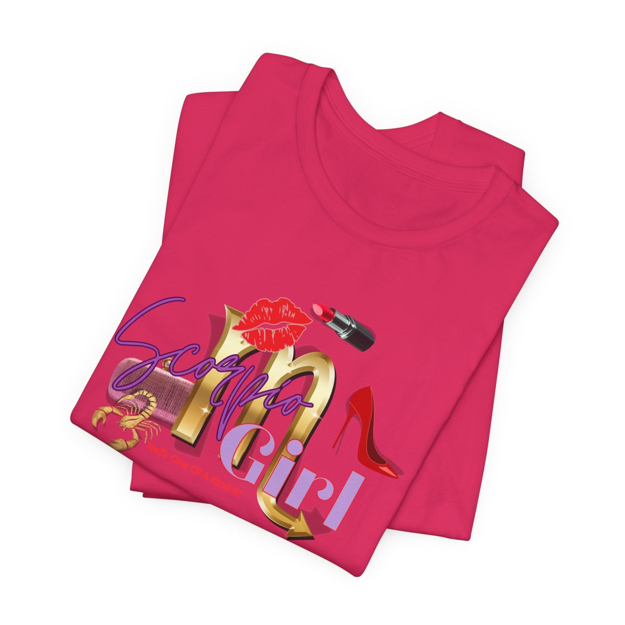 Unisex Scorpio Girl lipstick Tee